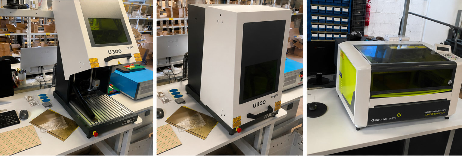 Atelier MARQUIO et équipements de gravure laser